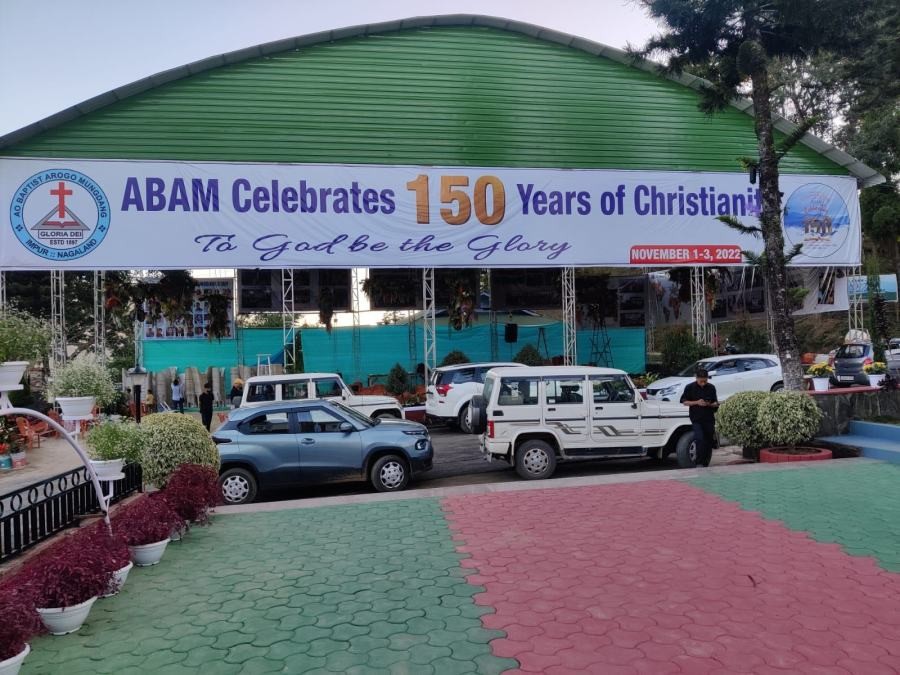 Ao Baptist Arogo is all set to celebrate 150 Years of Christianity in Naga Hills with the theme ‘To God be the Glory’ in Impur from November 1 to 3.